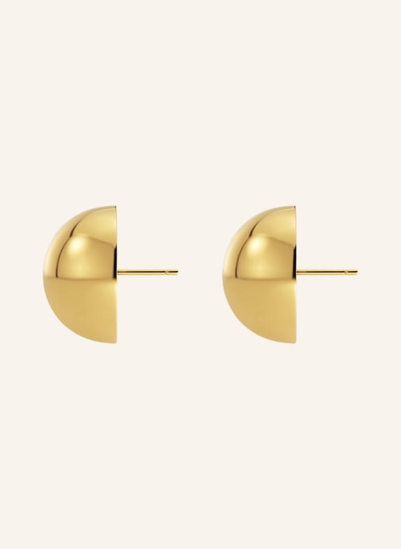 EDBLAD BEAD MAXI stud earrings GOLD