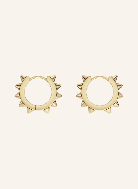 EDBLAD PEAK hoop earrings GOLD