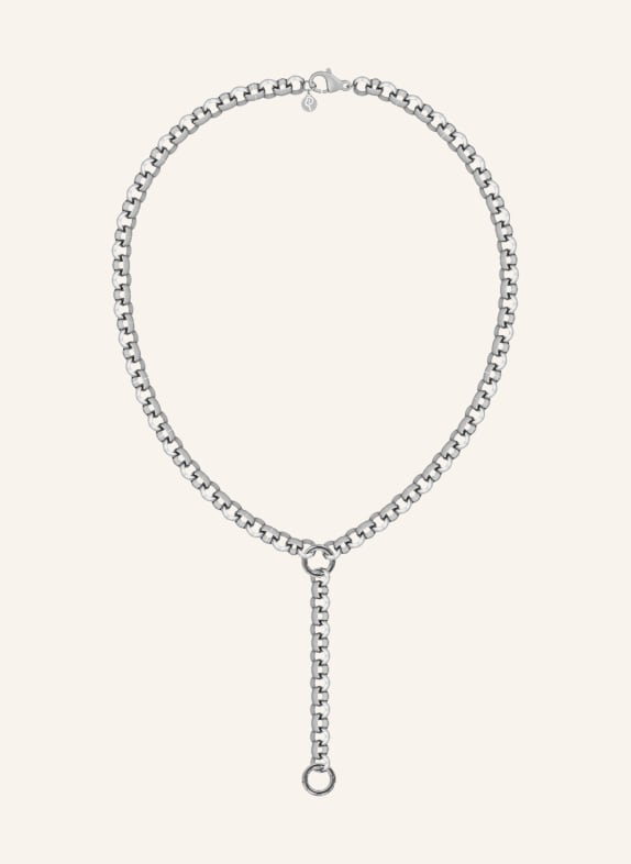 EDBLAD Collier LOOP CHARM L ARGENT