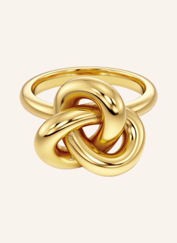 EDBLAD INFINITY KNOT ring L GOLD