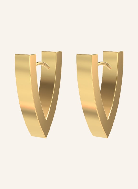 EDBLAD VALLEY hoop earrings GOLD