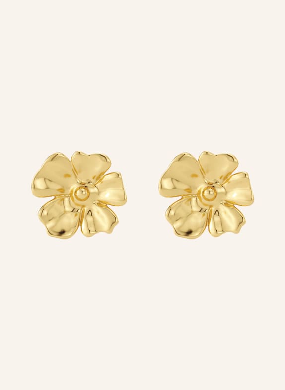 EDBLAD FLORAL S stud earrings GOLD