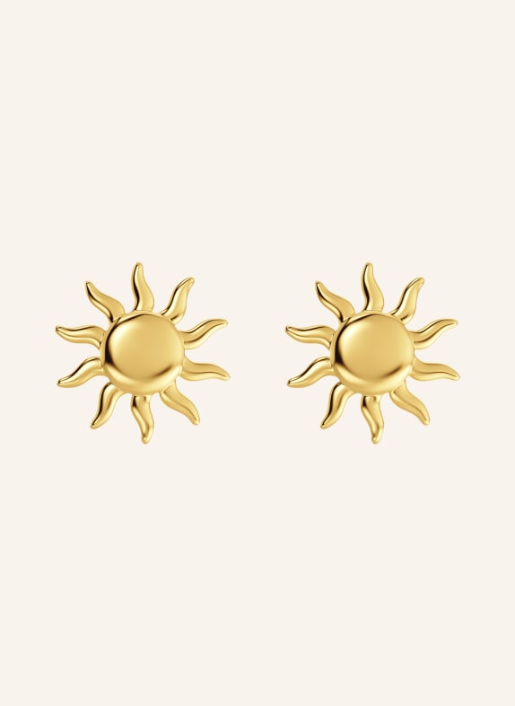 EDBLAD SUN L stud earrings GOLD