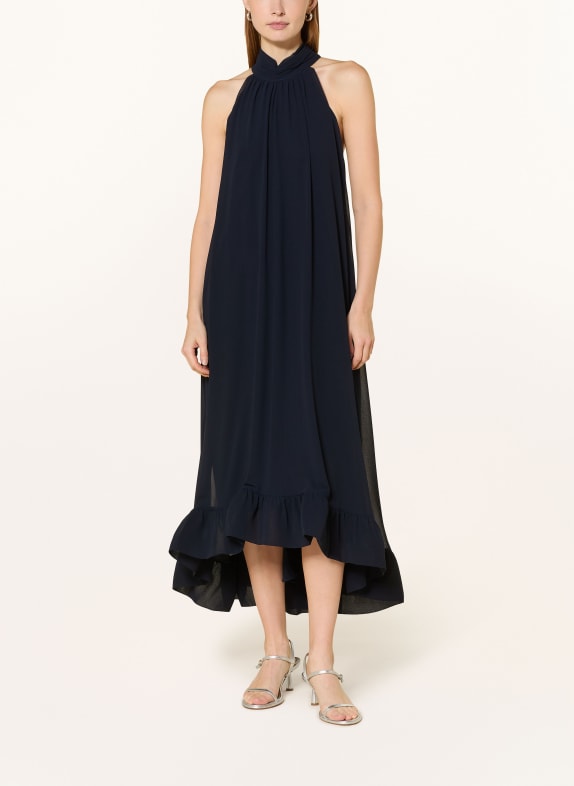 APART Kleid mit Rüschen DUNKELBLAU