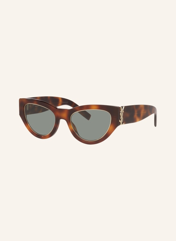 SAINT LAURENT Sonnenbrille YS000850 HAVANA/ GRÜN