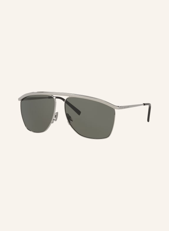 SAINT LAURENT Sonnenbrille YS000856 SILBER/ DUNKELGRAU