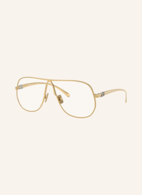 MIU MIU Sunglasses MU A56S GOLD/TRANSPARENT
