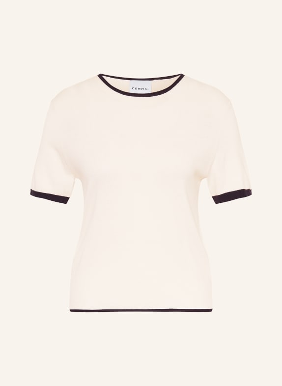 comma Strickshirt ECRU