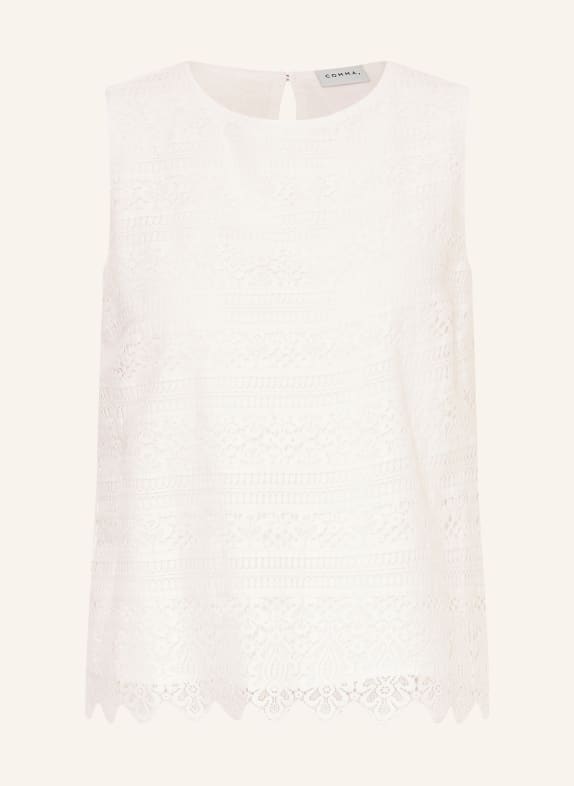 comma Spitzentop ECRU