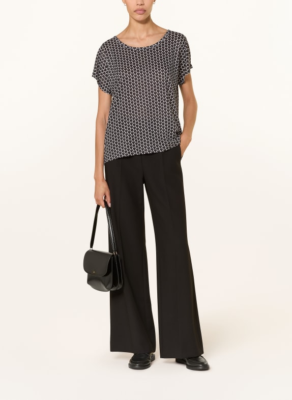 lilienfels Linnen T-shirt ZWART / WIT