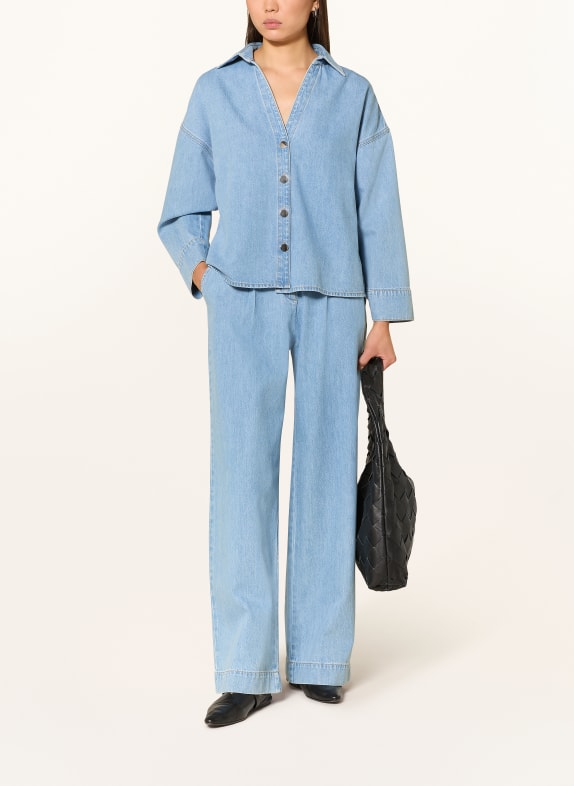 comma Wide Leg Jeans 54Z7 BLUE