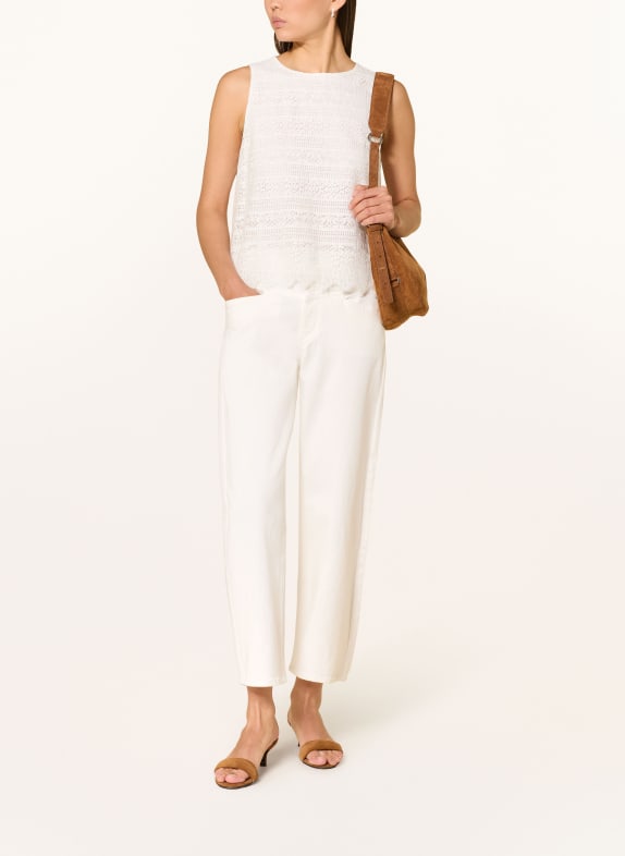 comma Barrel jeans 0100 WHITE