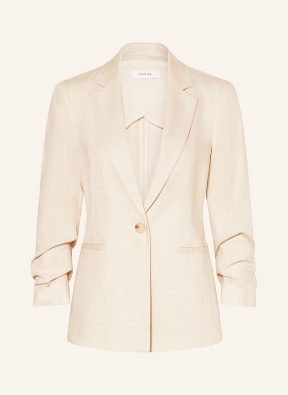 comma Blazer mit 3/4-Arm CREME