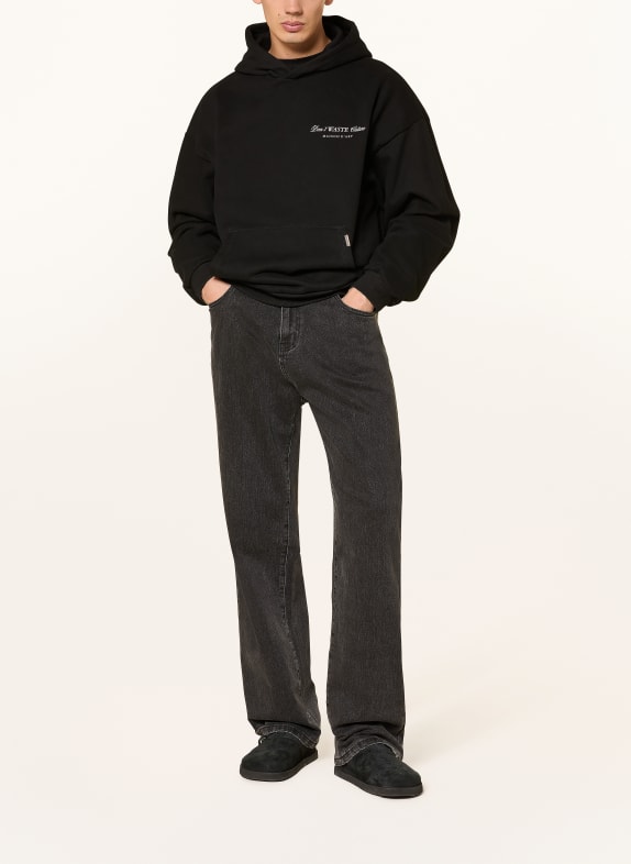 don't waste culture Jeans LAZARE Wide Fit WASHED BLACK