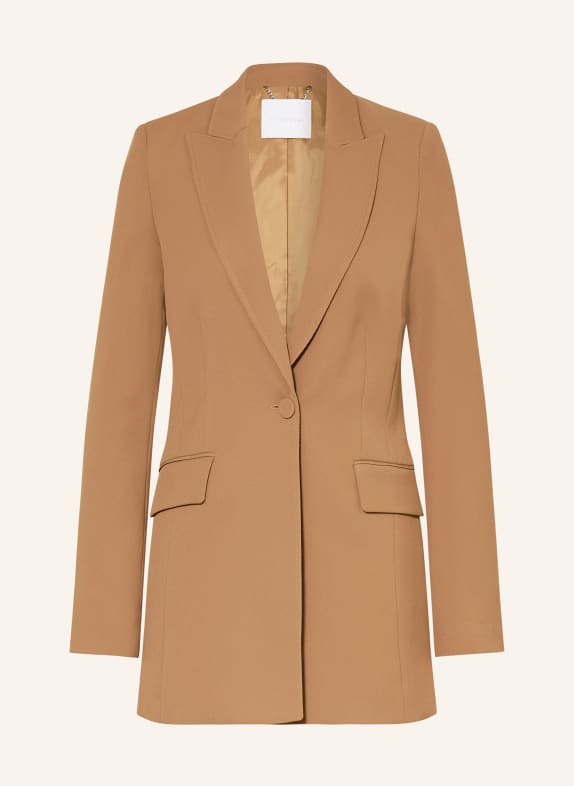 Rich & Royal Długa marynarka BRĄZOWY