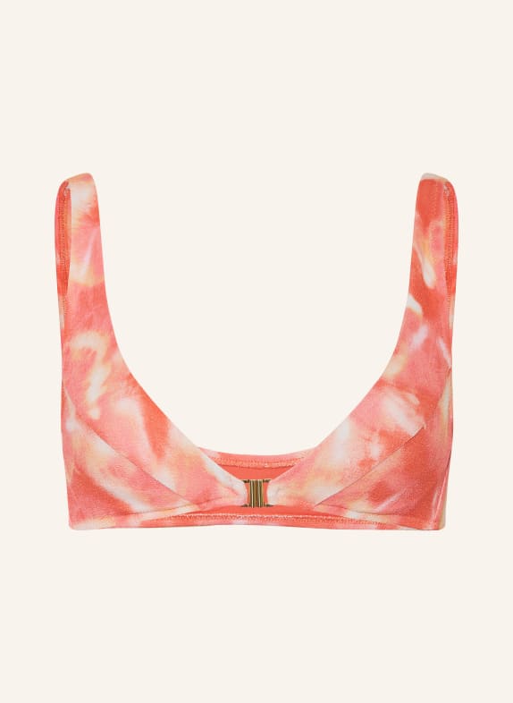 watercult Bügel-Bikini-Top SUNHAZE DREAMS NEONORANGE / WEISS