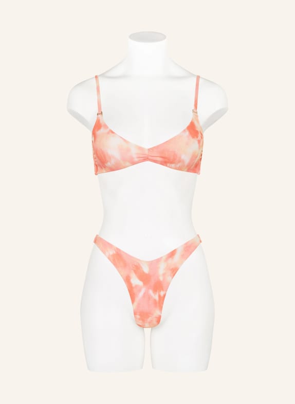 watercult Bralette-bikinitop SUNHASE DREAMS LICHTROOD / CRÈME / LICHTORANJE