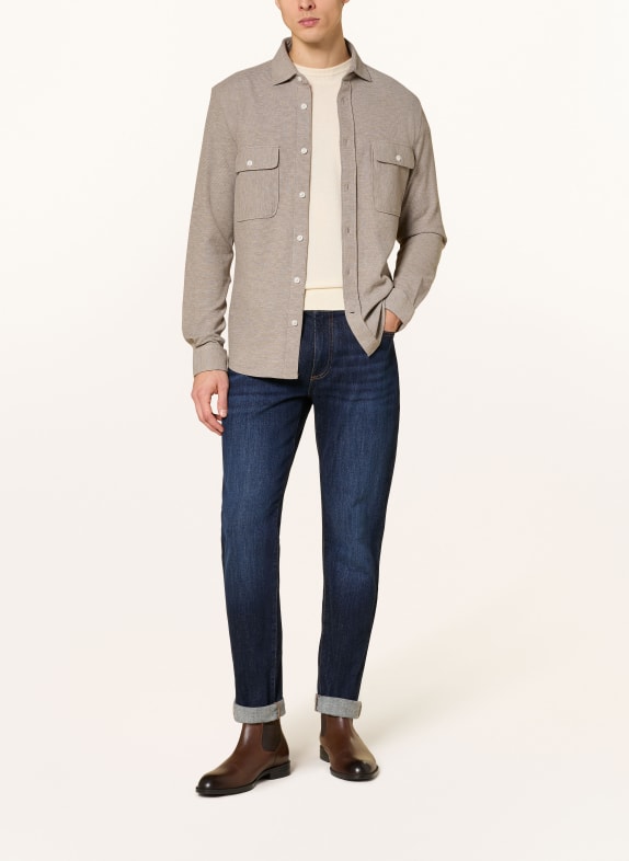 REISS Overshirt FORSITHE BEIGE