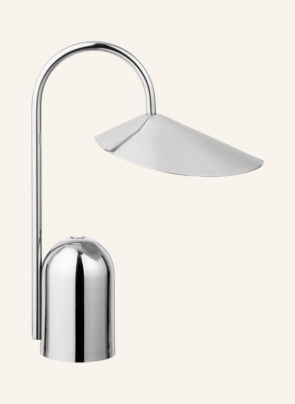 Ferm LIVING Tischleuchte ARUM SILBER
