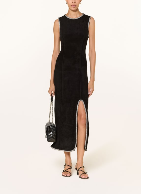 SANDRO Kleid SCHWARZ