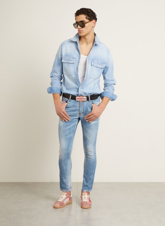 DSQUARED2 Džíny Extra Slim Fit 470 NAVY BLUE