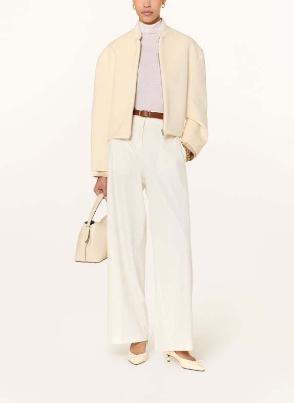 FABIANA FILIPPI Broek met glittergaren ECRU