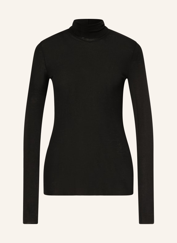 ARKET Rollkragenshirt SCHWARZ