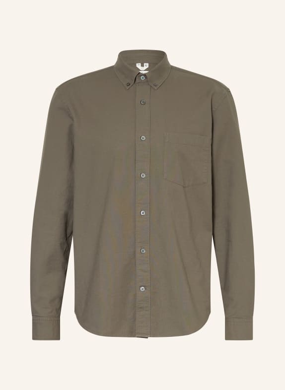 ARKET Regular fit Oxford shirt KHAKI
