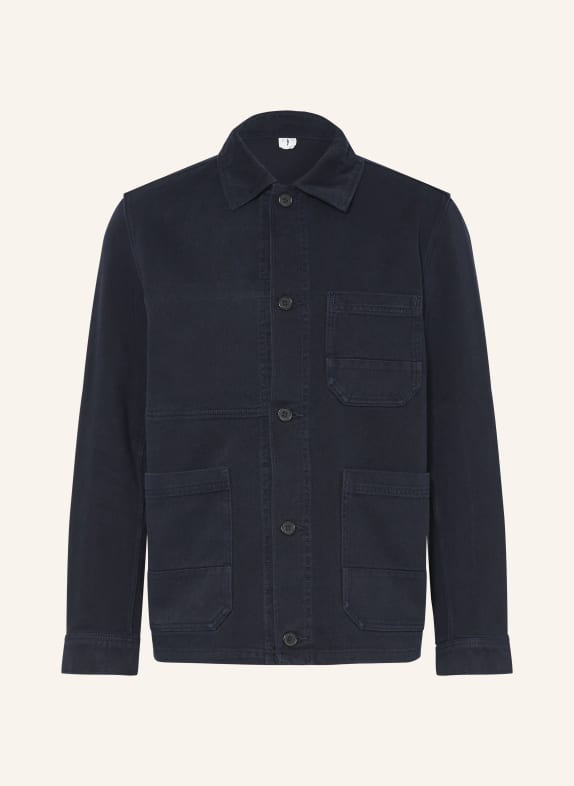 ARKET koszulka GRANATOWY