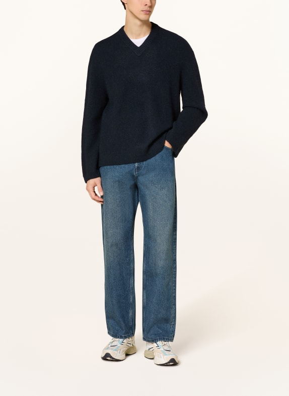 ARKET Pullover mit Alpaka DUNKELBLAU