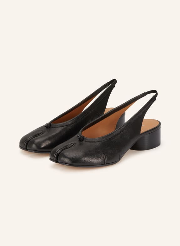 Maison Margiela Slingpumps TABI SCHWARZ