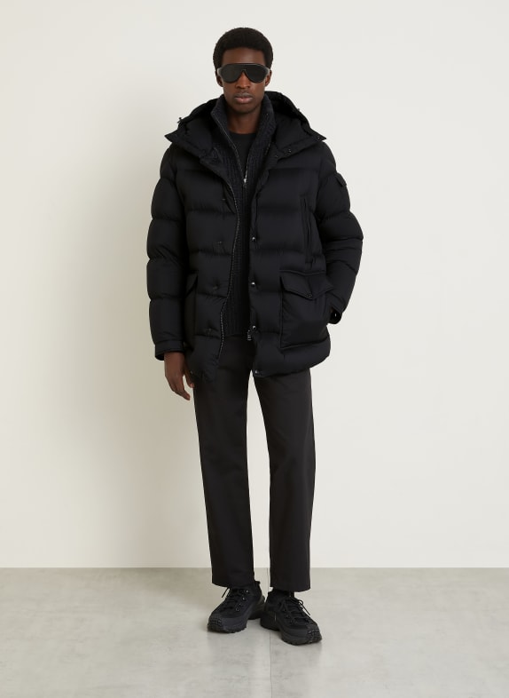 MONCLER Daunenjacke BRETAGNE SCHWARZ