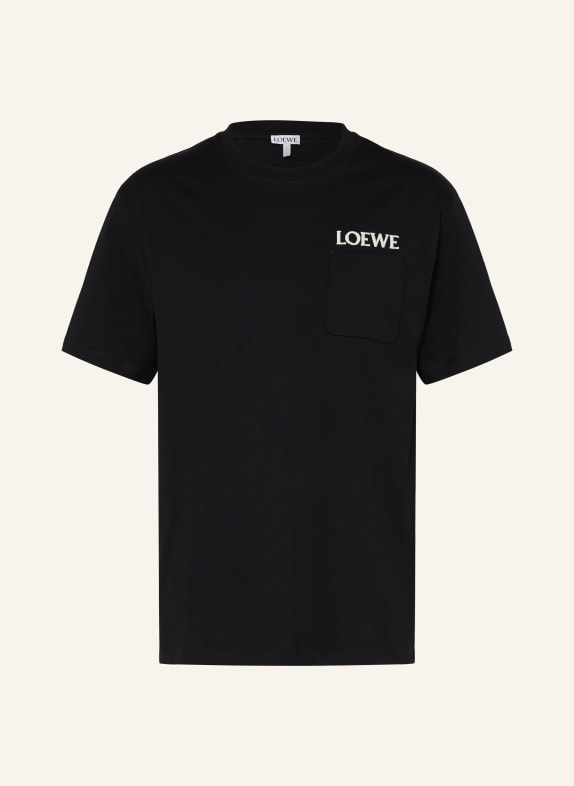 LOEWE T-Shirt SCHWARZ