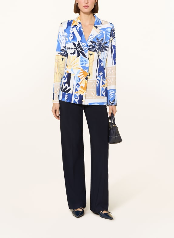 Joseph Ribkoff Blazers BLAUW / GEEL / WIT