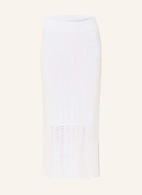 Joseph Ribkoff Gebreide rok WIT