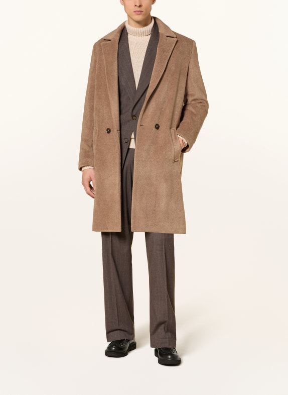 I'M BRIAN oversized coat CAMEL