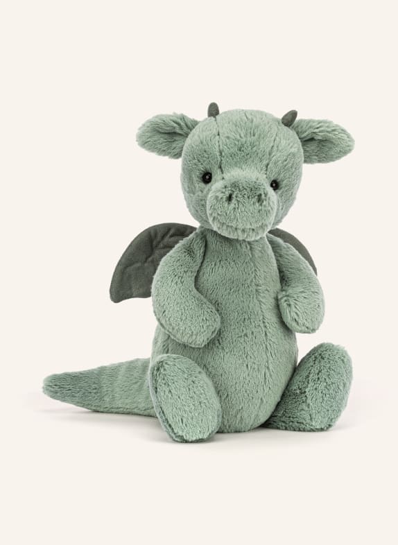 Jellycat Peluche BASHFUL DRAGON ORIGINAL BLEU PÉTROLE