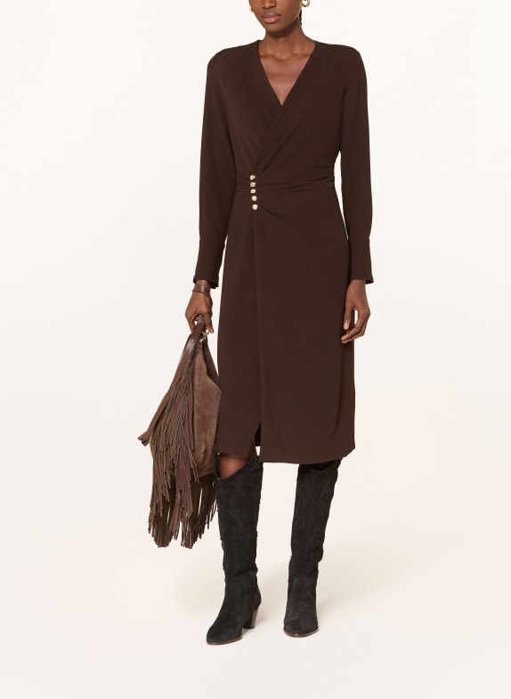 ba&sh Kleid FIJI DUNKELBRAUN