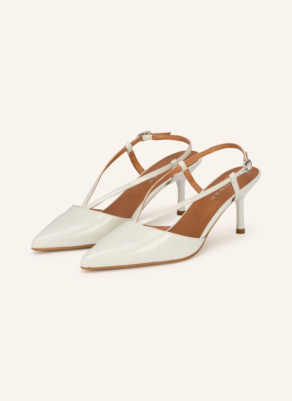 JONAK Slingpumps DUO WEISS