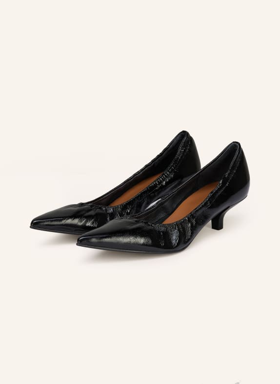 JONAK Lack-Pumps DOUA SCHWARZ