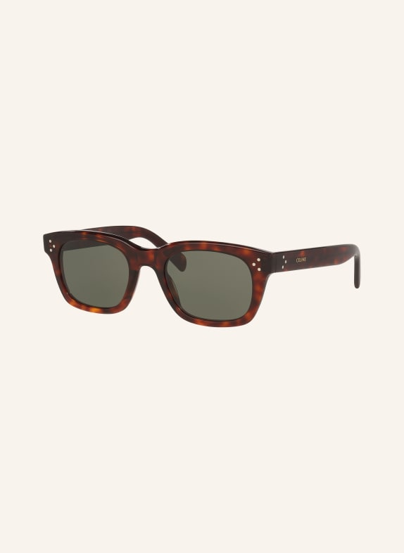 CELINE Sonnenbrille CL000521 HAVANA/ GRÜN