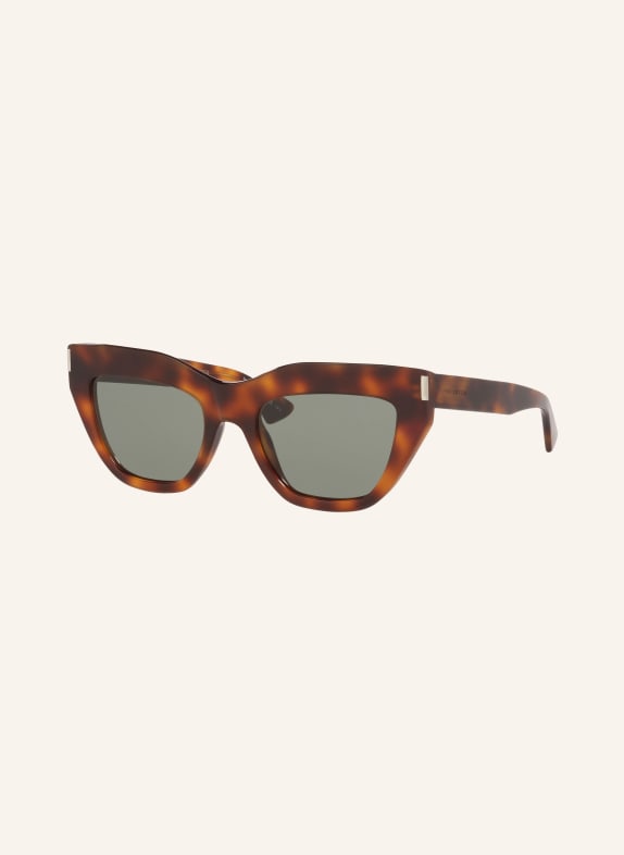 SAINT LAURENT Sonnenbrille YS000828 HAVANA/ GRÜN