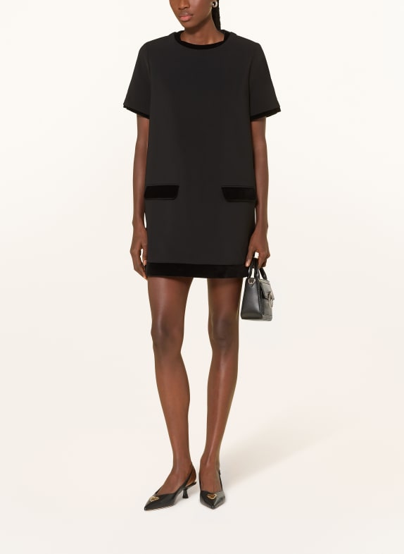 CLAUDIE PIERLOT Kleid SCHWARZ