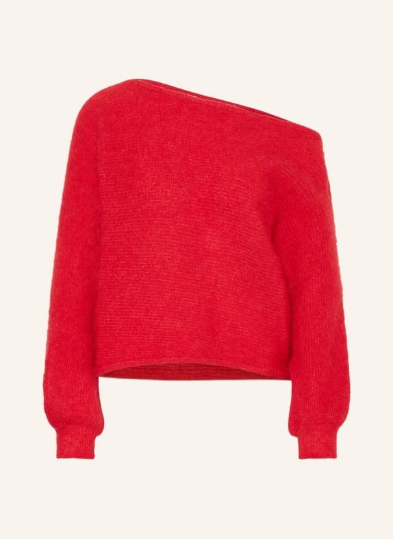 ba&sh One-Shoulder-Pullover SUELA ROT