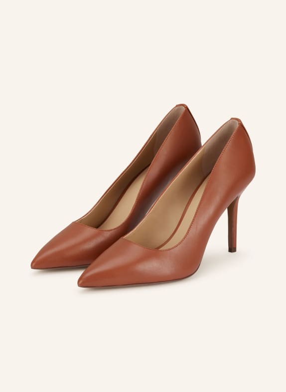 LAUREN RALPH LAUREN Pumps COGNAC