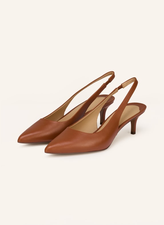 LAUREN RALPH LAUREN Slingpumps BRAUN