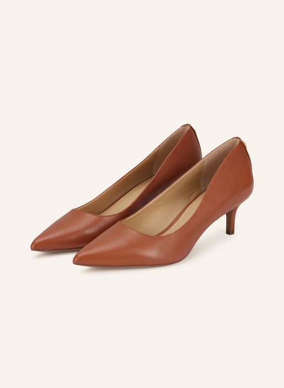 LAUREN RALPH LAUREN Pumps COGNAC