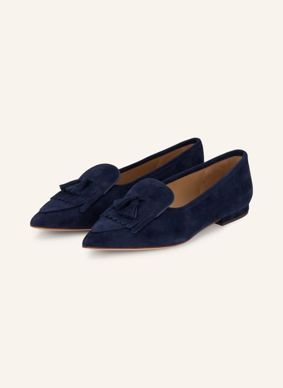 LAUREN RALPH LAUREN Ballerinas LONDYN DUNKELBLAU