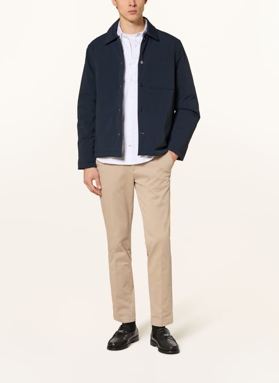 REISS Overjacket PARKER DONKERBLAUW