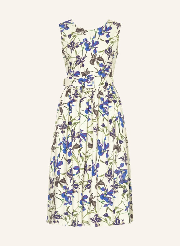 THE ABITO Kleid WEISS / GRÜN / BLAU